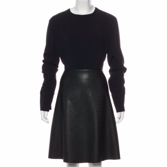 Stella McCartney vegan leather dress - Picture 1 of 10